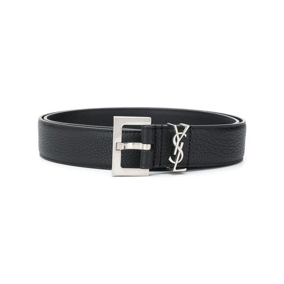 Saint Laurent Black Belts Men